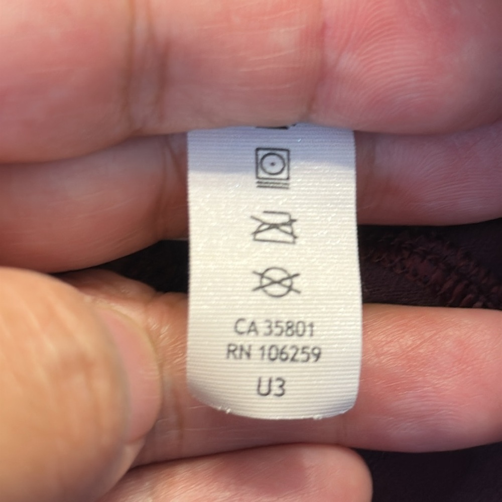 Lululemon Ready to Rulu High-Rise Joggers Athletic Cassis Red Size 6 EUC #2728 - Picture 9 of 9